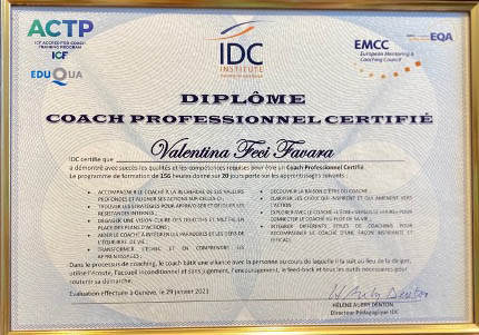 diplome VF coach diplome